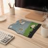 1Pcs Desk Anti-Slip Sweater Mouse Mat Simulated Printing Knitted Sweater Mouse Pad Cute Cartoon Keyboard Mice Mat