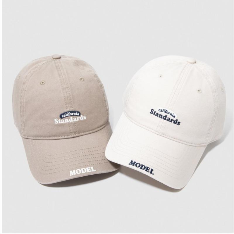High quality letter embroidered cotton baseball hat men's and women's simple and versatile big head circumference cap tide