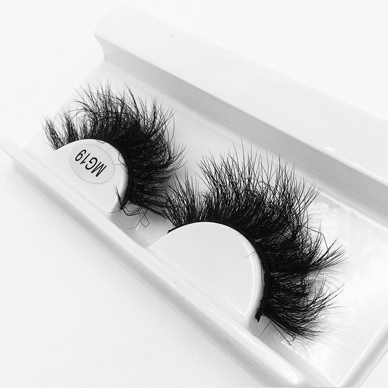 8D False Eyelashes 1 Pair Of Simulated Natural Thick Curled Grafted Eyelashes