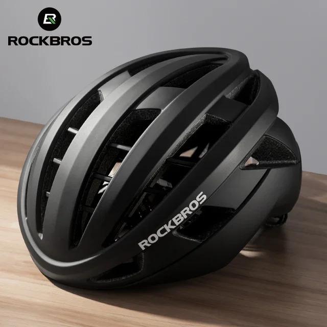 ROCKBROS Cycling Helmet Men Women Bicycle Helmet Intergrally-molded Adjustable MTB Road Thickened Sport Safe Hat Bike Helmet
