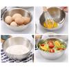 Mixing Bowl Easy to Clean Cooking Basins StainIess Steel Material Nesting Bowl