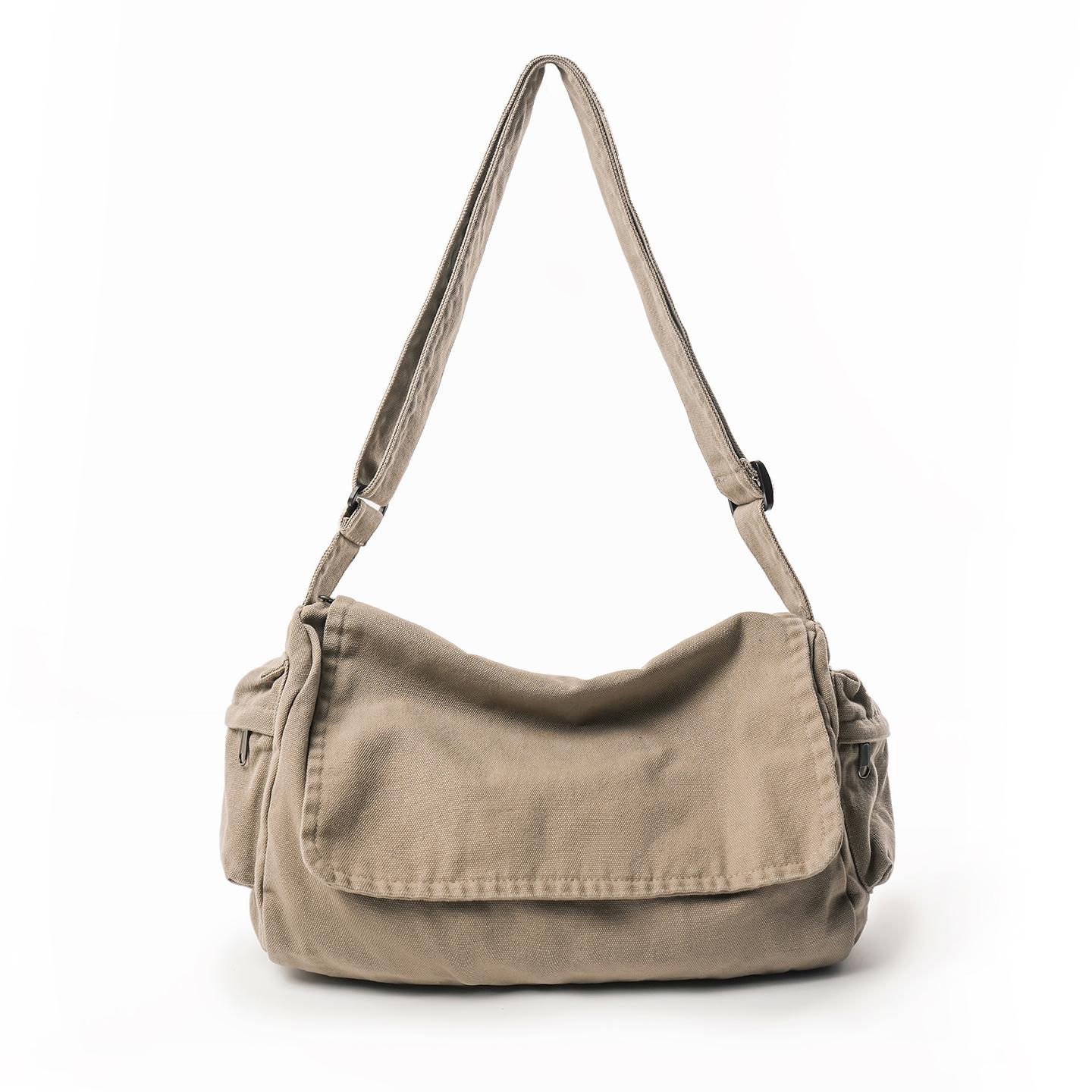 Rd lala Canvas Messenger Bag Dames Grote Capaciteit Handtassen Schoudertas Jeugd Meisjes Studenten Schooltassen Mode Heren Crossbody Tassen Bolsos