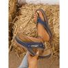 Ladies' Wedge Sandals -with Arch Support,Breathable,Solid Casual and Formal Daily Comfortable Slippers, Comfortable Flip Flops, Outdoor Beach Slippers