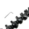 High Strength Black Plastic Flexible Stand Bracket For Vehicle Dent Detection Leveling Light Mounting 3/4inch Interfaces