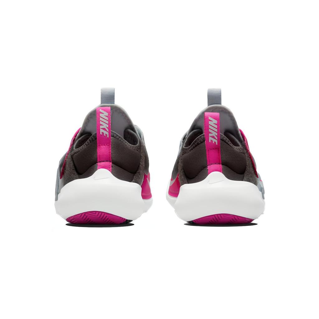 Nike Flex Advance Casual Slip Resistant Abrasion Resistant Low Top Kids' Running Shoes Gray Pink Kids' CZ0186-006