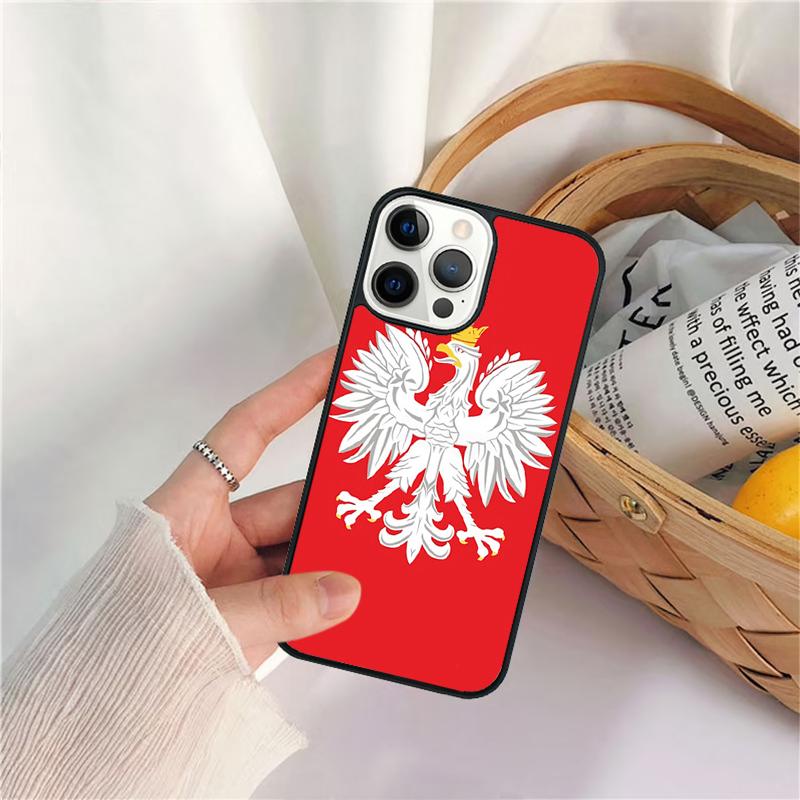 Poland Polish Flag Mobile Celular Phone Cases for iPhone 17 Air 16 15 14 12 13 PLUS 11 PRO MAX Coque Fundas Coque