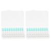 Oral Care Products Interdental Brushes Green 80Pcs 2x0.2x0.04In