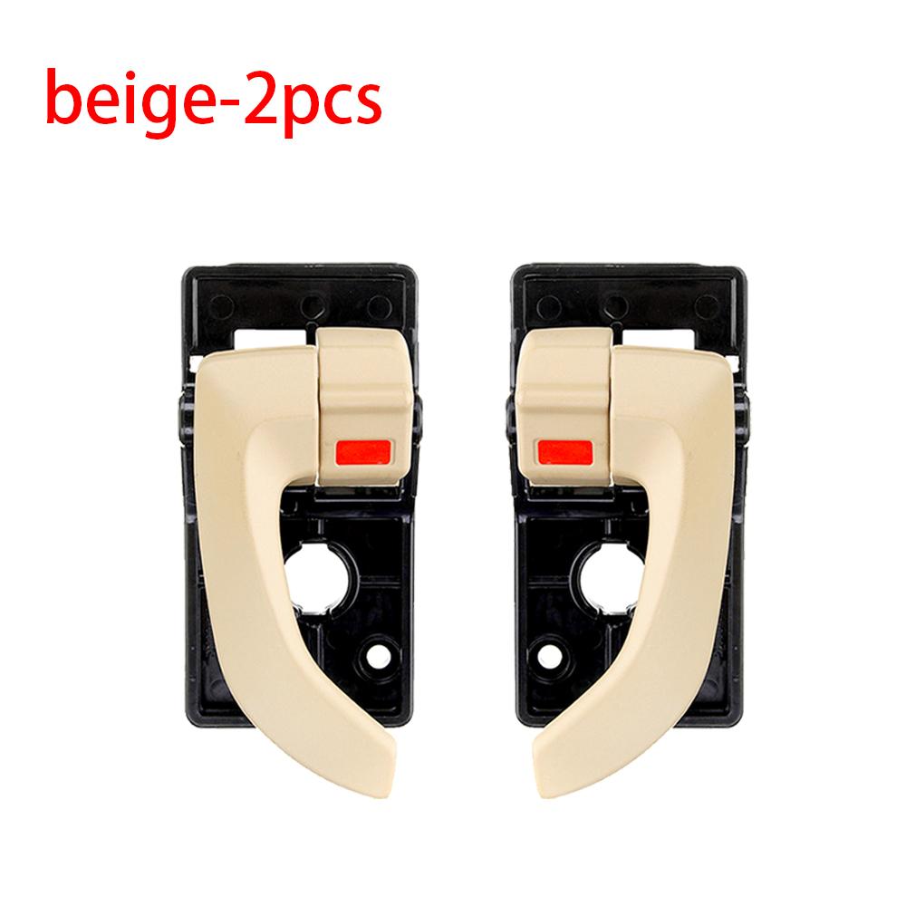 1/2pcs Sliver Left Right Car Interior Door Handles for Modern Tucson 82620-2Z020 Replacement Set Car Accessories