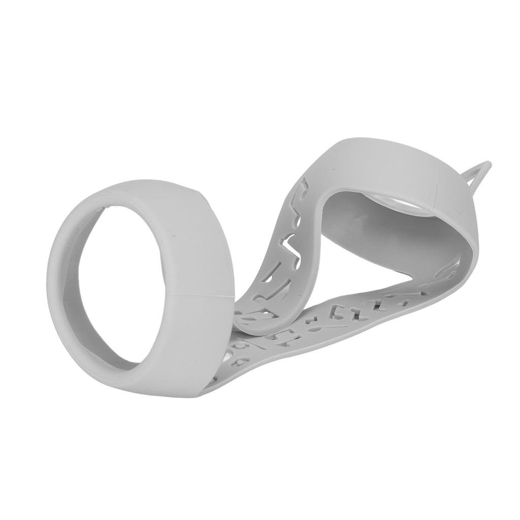 Dla Pulse 3 Pokrowiec Silikonowy Przenośny Odporny na Zarysowania Ochronny Pokrowiec na Głośnik z Karabińczykiem Srebrnoszary