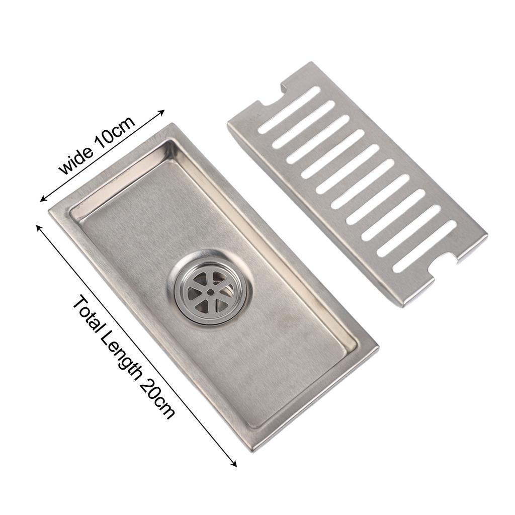 Shower Room High-traffic Shower Room Bathroom Floor Drain Embedded Flush Installation Rust Resistant Construction