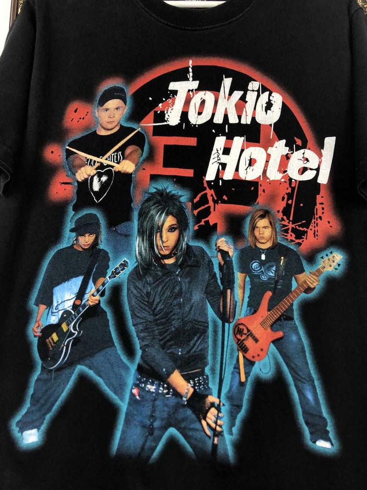 Горячий!! Футболка Tokio Hotel унисекс Все размеры S-5XL TU262 Унисекс футболка S