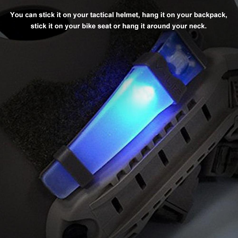 Survival Signal Light Waterproof Lamp Helmet Safety Flashing Light Outdoor Equipment for Hunting