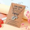 Round Unicorns Pendant Necklace Stainless Steel Clavicle Chain Fashion Choker