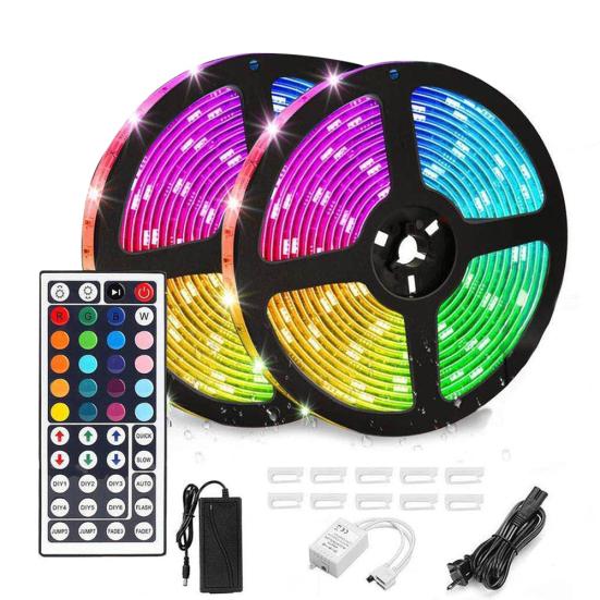 1 2pcs 5m Colorful LED Strip Light SMD5050 Impermeable Party Party 1 2pcs 5m Colorful LED Strip Light SMD5050 Impermeable Party Party
