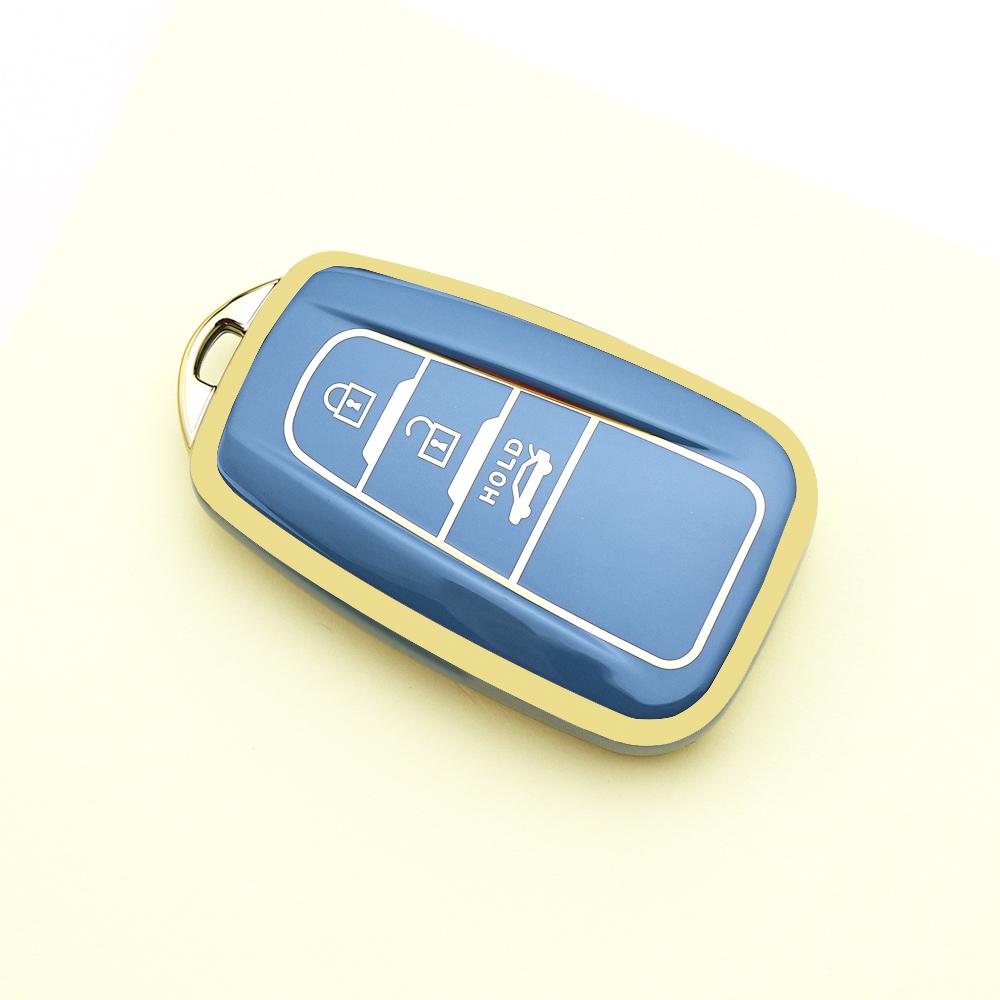 Soft TPU Auto Shell Cover Keyless for Toyota RAV4 Prado Prius Camry Corolla C-HR CHR Car Key Case Protector Accessories