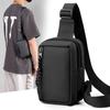 Solid Color Male Shoulder Bag Side Sling Man Phone Bag Fashion Men Chest Bag Travel