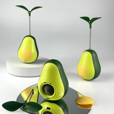 Neues Katzenspielzeug mit Avocado-Becher, auslaufendem Futter, Zähneknirschen und Lecken des Minzballs, selbststimulierendes Katzenspielzeug
