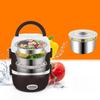 44960 Layer Cooker Heating Portable Electric Rice Lunch Box Steamer Food Container