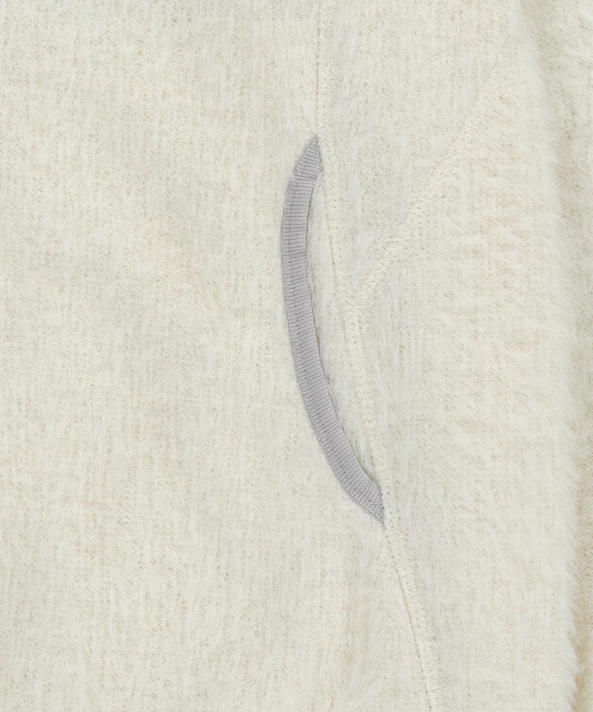 Dev:8 Light Fleece Hoodie_Ivory