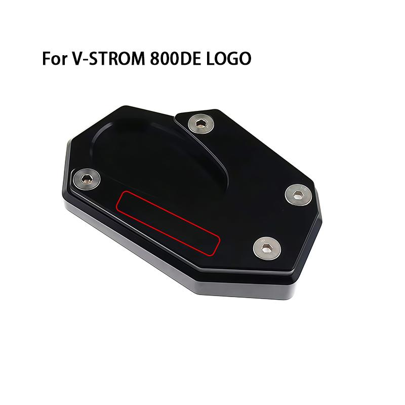 Fit For Suzuki V-STROM 800 DE 2023 2024 Motorcycle Kickstand Enlarger Side Stand Extension Plate Pad VStrom 800DE Accessories