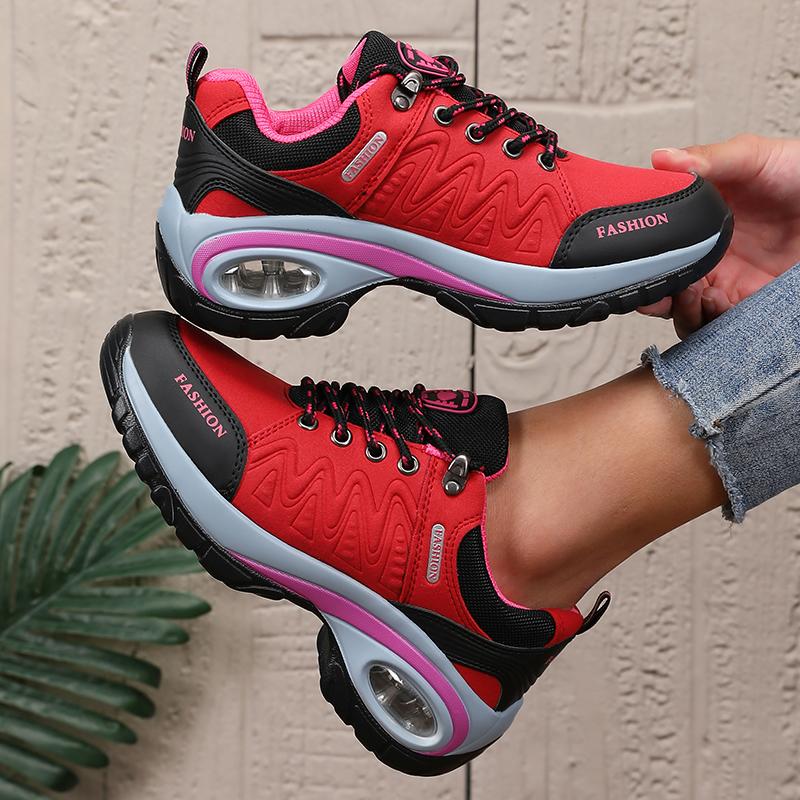 Nowe Damskie Klasyczne Buty Casualowe Outdoorowe na Grubej Podeszwie Buty Turystyczne Letnie Damskie Platformowe Casualowe Sneakersy Antypoślizgowe Buty do Chodzenia