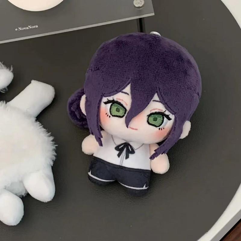 Poupée en peluche Chainsaw Man Makima 10 cm avec un design mignon pour les collectionneurs et les fans