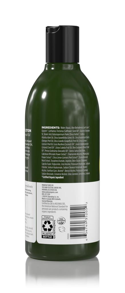 Avalon Verveine Citronnée Mains Corps Avec Ingrédients Biologiques 360 ml & Lotion; (article)