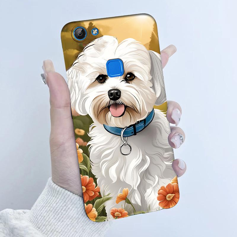 For Vivo V7 V7+ Plus Y79A Y75 Y73 Y79 1716 1718 Phone Case Cute Astronaut Panda Flowers Candy Soft Silicone TPU phone Case Cover