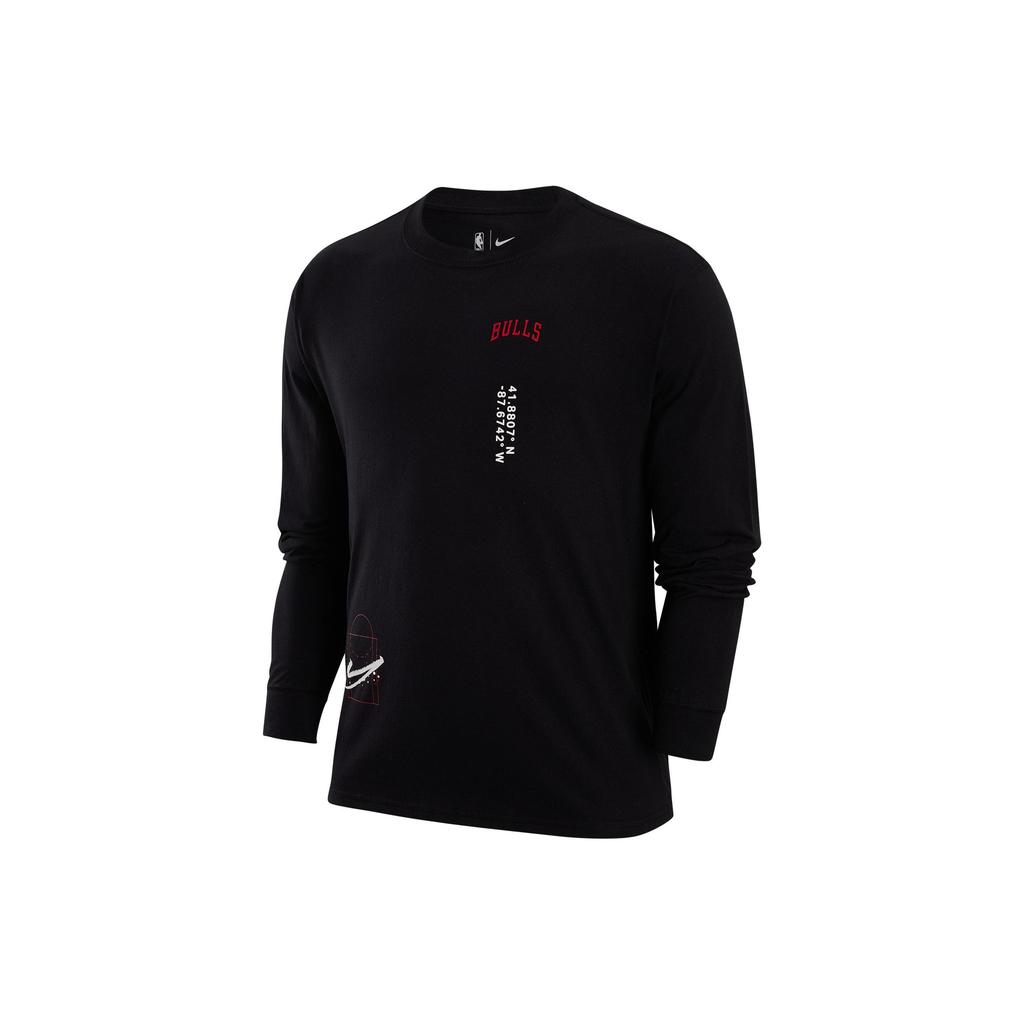 Nike T Shirts Men's Black Crew Neck Moderate Straight Fit DR6338-010