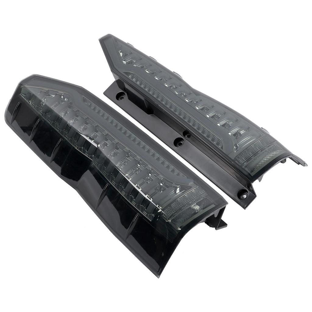 LED Tail Light Assembly Smoked Lens Reverse Brake Lamp Waterproof Fit for HIACE 300 2019+