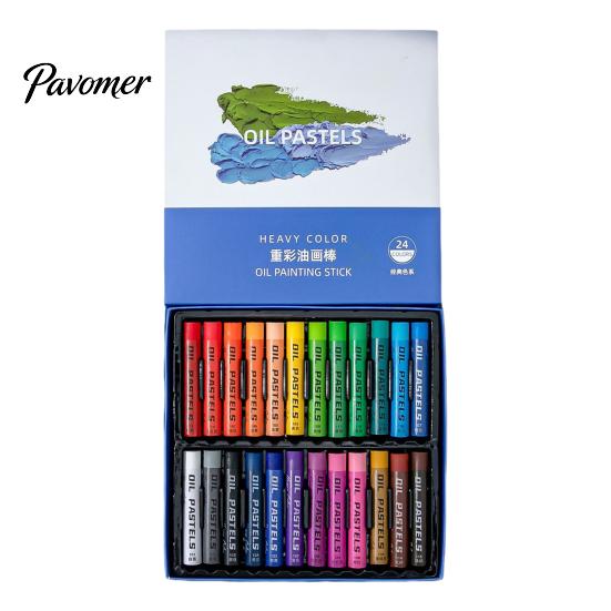 Professional Oil Pastel Set Water-soluble Set, Water-Soluble Painting Stick, High Water Soluble Sketching Crayons Coverage Multi Color Crayons,