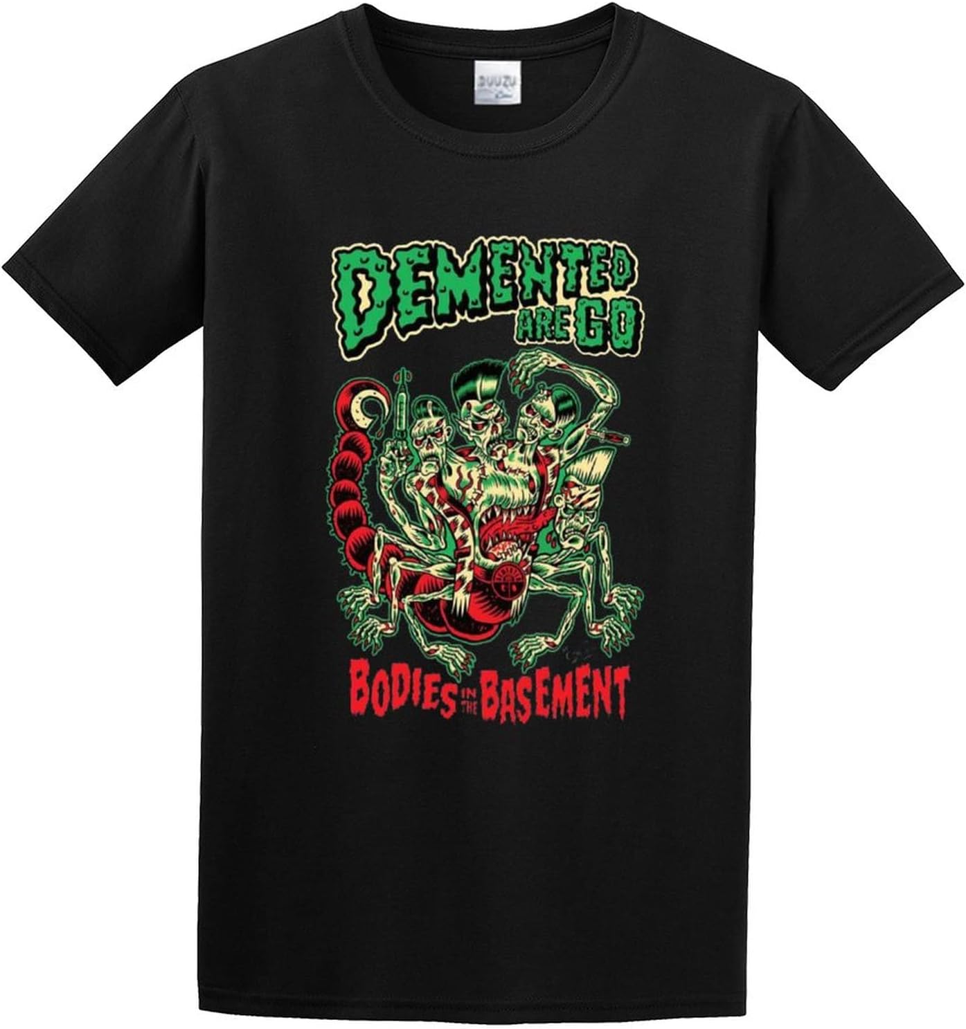 Unisex T-Shirt Demented are Go Black XXL