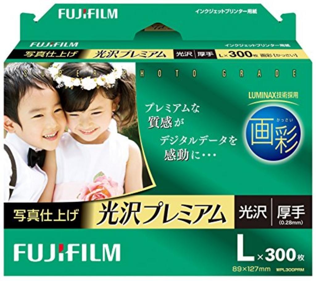 

Fuji Film FUJI Photo Finish Gloss Premier WPL300PRM L 300 аркушів (Оптова закупівля) [x3 набір]