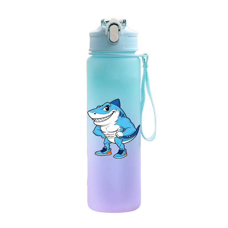 Tuang Tuang Tuang Printed 750Ml Water Bottle Anime Cartoon Large Capacity Drinking Cup Portable Outdoor Sports Water Cup Children Gift