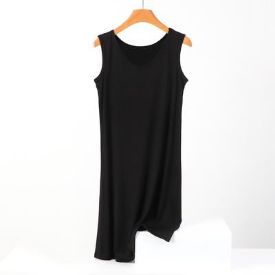 Dames Grote Maat 8XL Zomer Nachthemden Mouwloos Nachthemd Los Dames Nachtjapon Casual Huispak Jurk