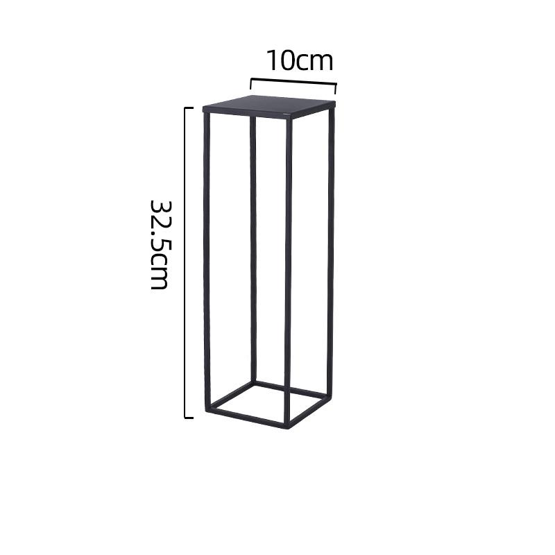 Solid Color Metal Snacks Dessert Stand Bread Cake Display Stands Plates Home Serving Platter Fruit Holders Kitchen Accessories