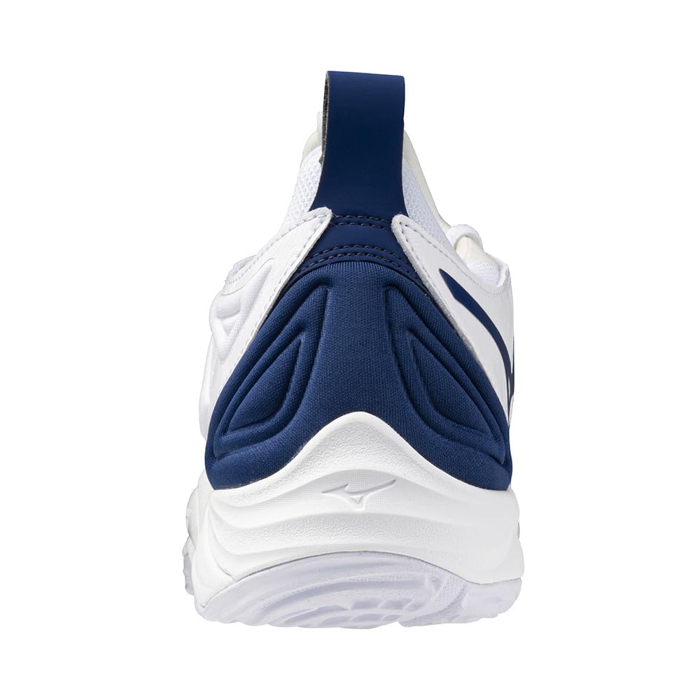 Volleyball Shoes Wave Momentum 3 White X Navy Cm [Mizuno] 30.5 2.5E