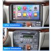 Für Volvo s80 1998-2006 Android 2 Din Auto Auto Carplay 4G+WIFI GPS Autoradio Navigation Multimedia Video Player Stereo BT