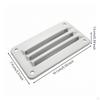 Nylon Vent with Mounting Holes Flush-Mount Ventilation Compact for Boats, Cabins