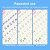 Grooved Copybook Kids Math Drawing Practice Book Handwriting Workbook Kit Number Letter Tracing Copybook for Preschoolers Neat Writing