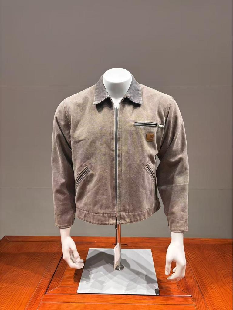 Carhartt J97 Unisex Distressed Workwear Zippered Jacket