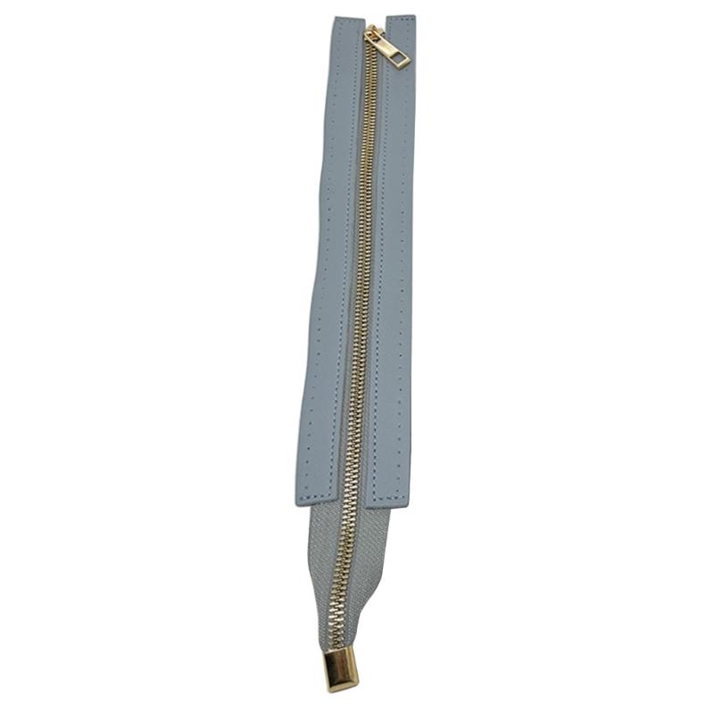 Metal Zipper Heavy Duty PU Leather Zipper All-matching Bag Hardware Zipper Accessories DIY Zipper Replacement for Sewing