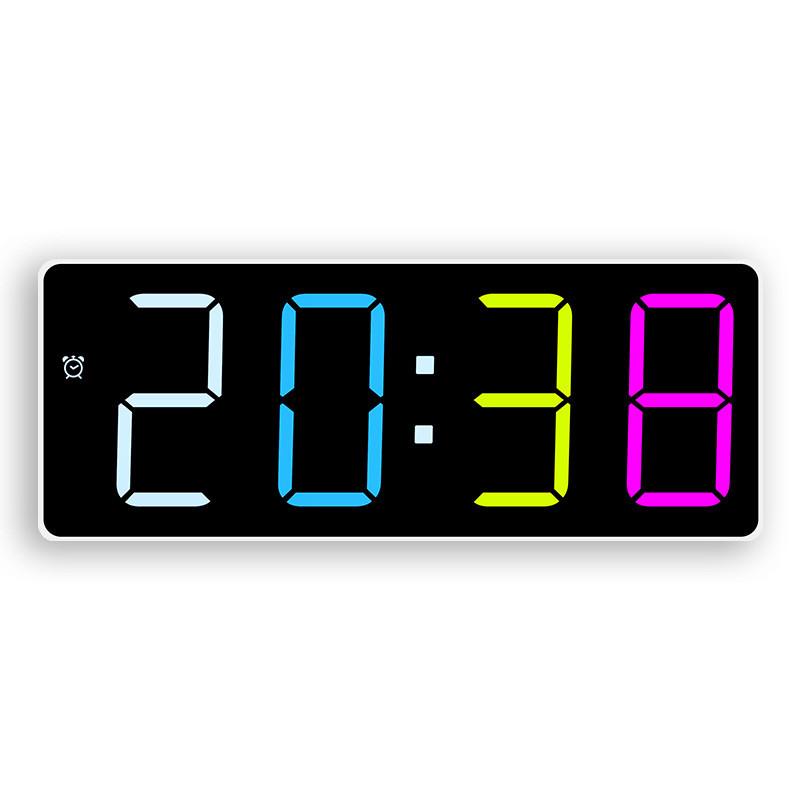 Led Digital Alarm Clock With Temperature And Calendar For Bedroom Decor
