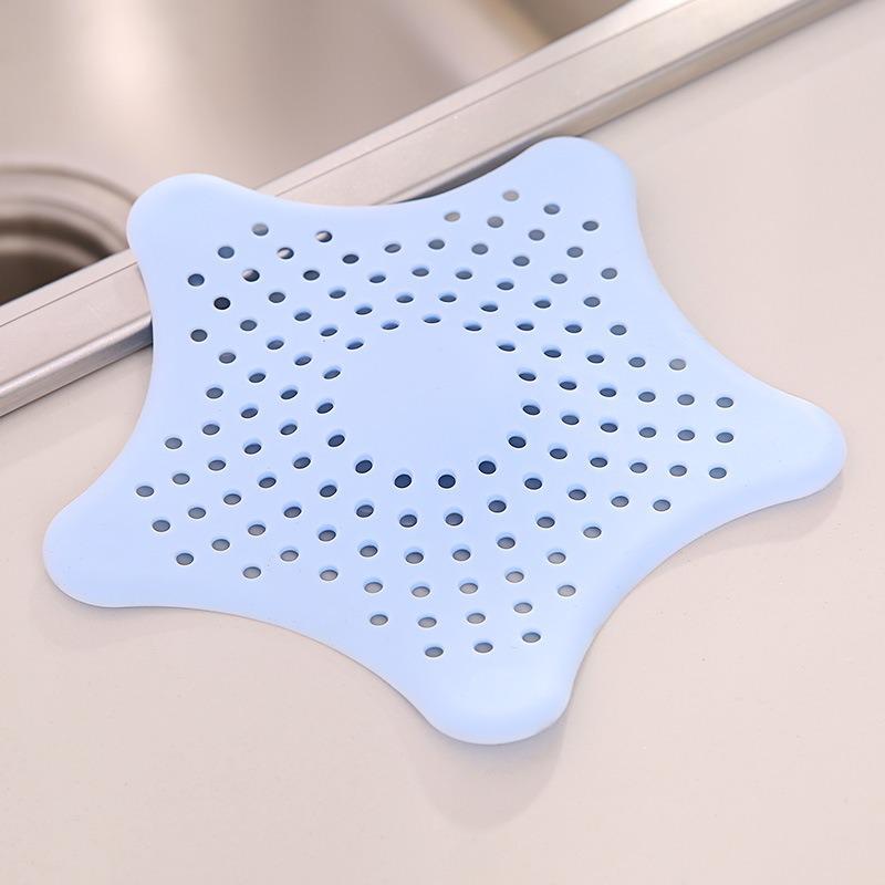 Anti-Clog Hair Filter Drain Cover for Sink and Bathroom Floor
