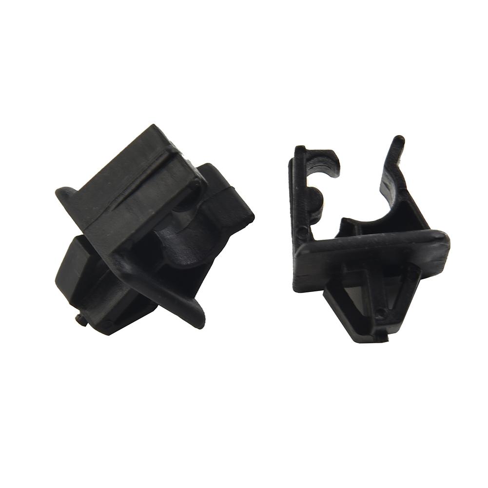 Hood Bonnet Clips Plastic Prop Stay Black Clip Clamp