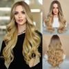 Fashion Women's Medium Gradient Long Curly Wig Big Wave Chemical Fiber Wig