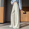 Damen-Hose mit hohem Bund und weitem Bein – Frühjahr/Sommer-Kollektion 2026, bodenlang, fließend, figurformend.