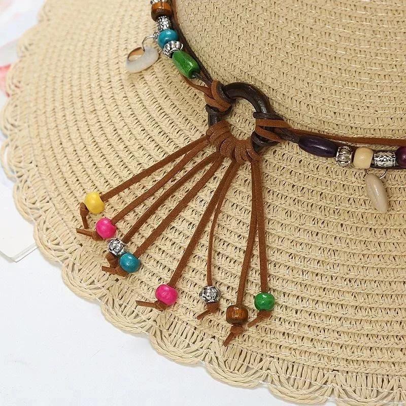 Fashionable Korean Multiple Styles Version Little Daisy Embroidered Straw Hat Women Summer Foldable Fisherman's Hat Sun Hat