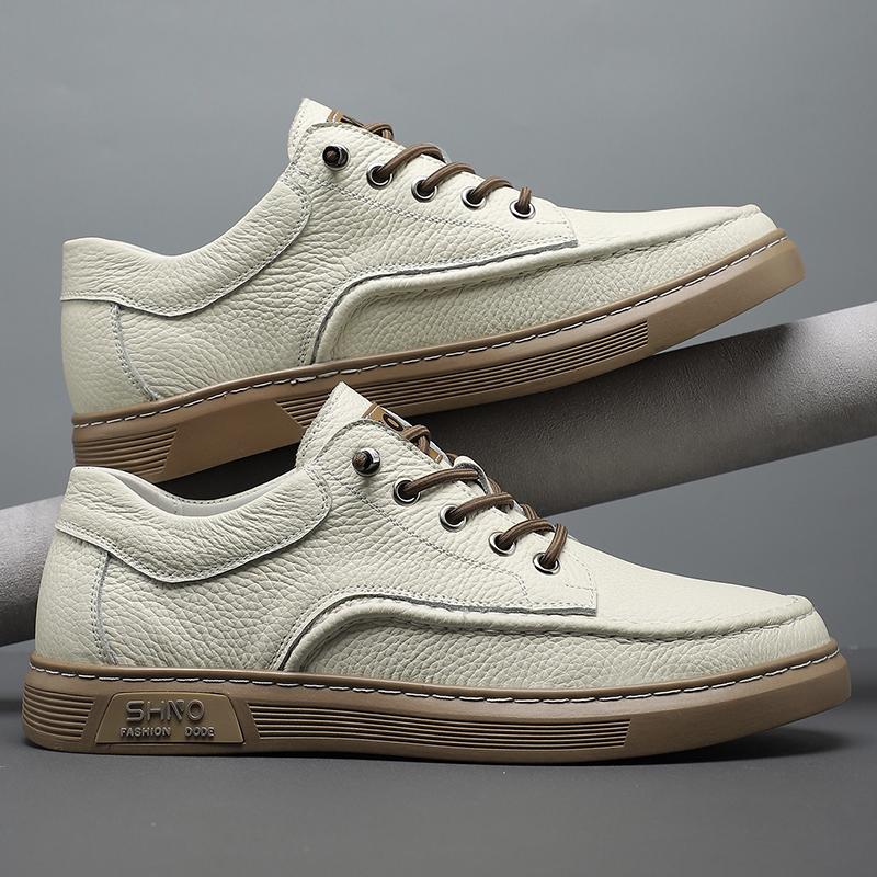 Kožené Boty Pro Muže Pravá Kůže Ležérní Boty Business Oxford Boty Vysoká Kvalita Designérské Pracovní Boty