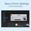 F75 Mechanical Keyboard Bluetooth Wired RGB PBT 75% /2.4G WirelessLayout OEM Profile Gasket Customized Pc Gaming Keyboards